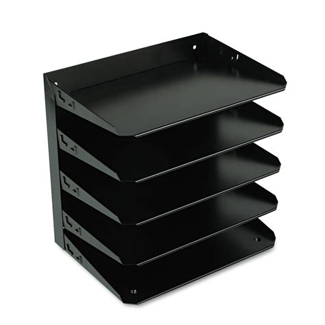 metal desktop file box|metal file organizer for desktop.